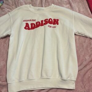 Trendy Addison Rae sweatshirt